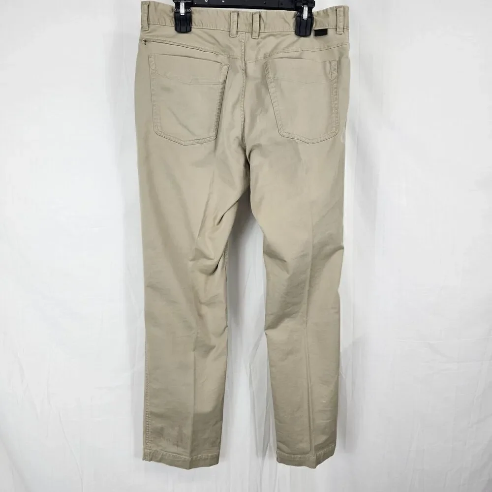 The North Face Men's Pants Size 34 Casual Straight Legs Khaki